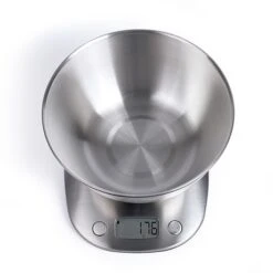 LIVOO Balance De Cuisine Et Bol Inox 2 L - DOM431 -Silikomart Cuisine Boutique 760089 1 1 Balance de cuisine et bol inox 2 L DOM431 Livoo
