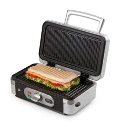 Domo Appareil 3 En 1 Grill, Gaufrier Et Croque-monsieur 30 Cm 1000 W DO9136C -Silikomart Cuisine Boutique 760233 3 3 Appareil 3 en 1 grill gaufrier et croque monsieur 30 cm 1000 W DO9136C Domo