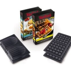 Tefal Gaufrier Multifonctions Snack Collection Avec 2 Coffrets SW853D12 -Silikomart Cuisine Boutique 760284 2 2 Gaufrier multifonctions Snack collection avec 2 coffrets SW853D12 Tefal
