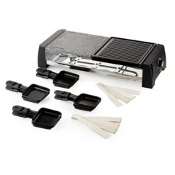 Domo Appareil à Raclette-grill Avec Pierre 8 Personnes 1200 W DO9190G -Silikomart Cuisine Boutique 760302 1 4 Appareil a raclette grill avec pierre 8 personnes 1200 W DO9190G Domo