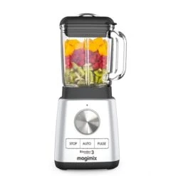 Magimix Blender Power 3 1,2 L 1000 W 11641 Chrome Mat -Silikomart Cuisine Boutique 761084 1 1 Blender Power 3 1 2 L 1000 W 11641 chrome mat Magimix