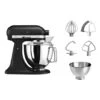 KitchenAid Robot Pâtissier Artisan à Tête Inclinable 4,8 L 300 W Noir Truffe 5KSM175PSEBK -Silikomart Cuisine Boutique 761090 0 2 Robot patissier Artisan a tete inclinable 4 8 L 300 W noir truffe 5KSM175PSEBK Kitchenaid