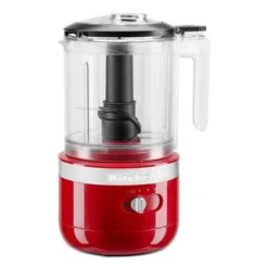 KitchenAid Hachoir électrique Sans Fil 2 Vitesses 1,18 L Rouge Empire 5KFCB519EER -Silikomart Cuisine Boutique 761096 3 1 Hachoir electrique sans fil 2 vitesses 1 18 L rouge empire 5KFCB519EER Kitchenaid
