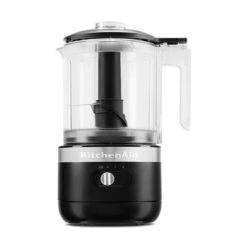 KitchenAid Hachoir électrique Sans Fil 2 Vitesses 1,18 L Noir Réglisse 5KFCB519EBM -Silikomart Cuisine Boutique 761097 4 1 Hachoir electrique sans fil 2 vitesses 1 18 L noir reglisse 5KFCB519EBM Kitchenaid