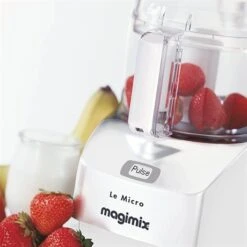Magimix Mini Hachoir Micro Blanc 18111F -Silikomart Cuisine Boutique 76165 1 2 Mini hachoir Micro Blanc 18111F Magimix