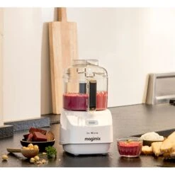Magimix Mini Hachoir Micro Blanc 18111F -Silikomart Cuisine Boutique 76165 3 2 Mini hachoir Micro Blanc 18111F Magimix