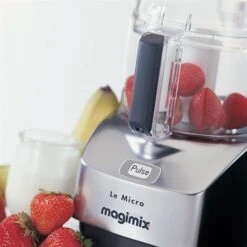 Magimix Mini Hachoir Le Micro Chrome 18115F -Silikomart Cuisine Boutique 76168 1 2 Mini hachoir Le Micro Chrome 18115F Magimix