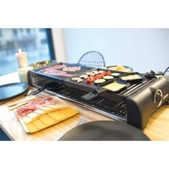 LIVOO Appareil à Raclette 12 Personnes 1800 W DOC185 -Silikomart Cuisine Boutique 780153 3 3 Appareil a raclette 12 personnes 1800 W DOC185 Livoo