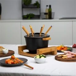 Princess Fondue Bambou Noire 8 Personnes 1,5 L 01.173025.01.001 -Silikomart Cuisine Boutique 780177 4 1 Fondue bambou noire 8 personnes 1 5 L 01 173025 01 001 Princess