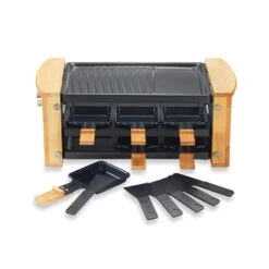 Raclette Grill 6 Poêlons 900 W -Silikomart Cuisine Boutique 780192 1 1 Raclette grill 6 poelons 900 W Kitchen Chef Professional