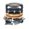 Raclette Ronde Multifonction 10 Poêlons 1500 W -Silikomart Cuisine Boutique 780193 0 1 Raclette ronde multifonction 10 poelons 1500 W Kitchen Chef Professional