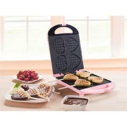 Bestron Gaufrier 4 Petits Coeurs 780 W -Silikomart Cuisine Boutique 780205 3 2 Gaufrier 4 petits coeurs 780 W Bestron