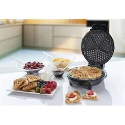 Bestron Gaufrier Petits Cœurs AWM700S 700 W -Silikomart Cuisine Boutique 780228 2 1 Gaufrier petits c urs AWM700S 700 W Bestron
