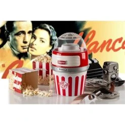 Ariete Appareil à Popcorn 1100 W 2957 Rouge 9 Ariete Appareil à Popcorn 1100 W 2957 Rouge -Silikomart Cuisine Boutique 780240 2 2 Appareil a popcorn 1100 W 2957 rouge Ariete