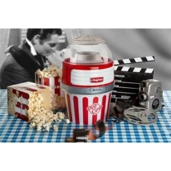 Ariete Appareil à Popcorn 1100 W 2957 Rouge 10 Ariete Appareil à Popcorn 1100 W 2957 Rouge -Silikomart Cuisine Boutique 780240 3 2 Appareil a popcorn 1100 W 2957 rouge Ariete