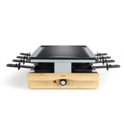 LIVOO Appareil à Raclette 8 Personnes Poêlons Doubles 1200 W DOC257 -Silikomart Cuisine Boutique 780244 1 2 Appareil a raclette 8 personnes poelons doubles 1200 W DOC257 Livoo