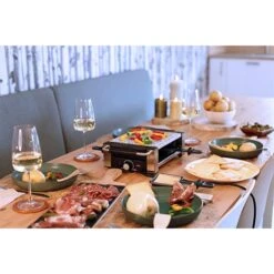 LIVOO Appareil à Raclette 4 Personnes 650 W DOC261 -Silikomart Cuisine Boutique 780245 2 2 Appareil a raclette 4 personnes 650 W DOC261 Livoo