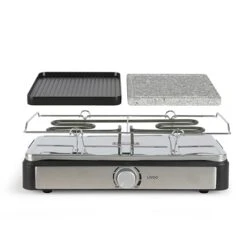 LIVOO Appareil à Raclette 8 Personnes 1400 W -Silikomart Cuisine Boutique 780246 2 2 Appareil a raclette 8 personnes 1400 W Livoo