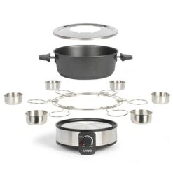 LIVOO Appareil à Fondue 1,8 L 8 Personnes 1000 W DOC264 -Silikomart Cuisine Boutique 780248 3 2 Appareil a fondue 1 8 L 8 personnes 1000 W DOC264 Livoo