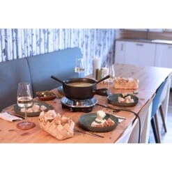 LIVOO Appareil à Fondue électrique 1500 W DOC262 -Silikomart Cuisine Boutique 780249 2 2 Appareil a fondue electrique 1500 W DOC262 Livoo