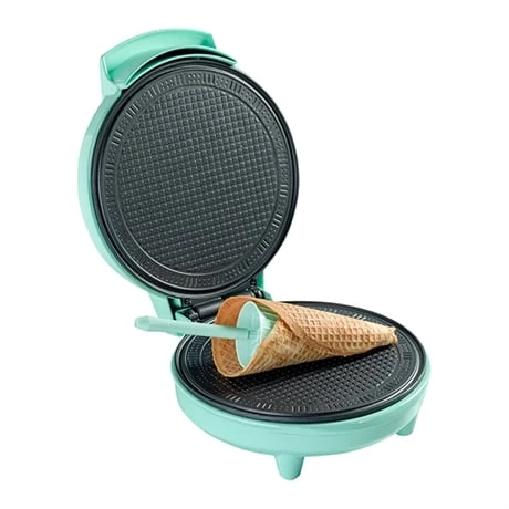Bestron Gaufrier à Cornets 700 W Sweet Dreams Vert Menthe 3 Bestron Gaufrier à Cornets 700 W Sweet Dreams Vert Menthe