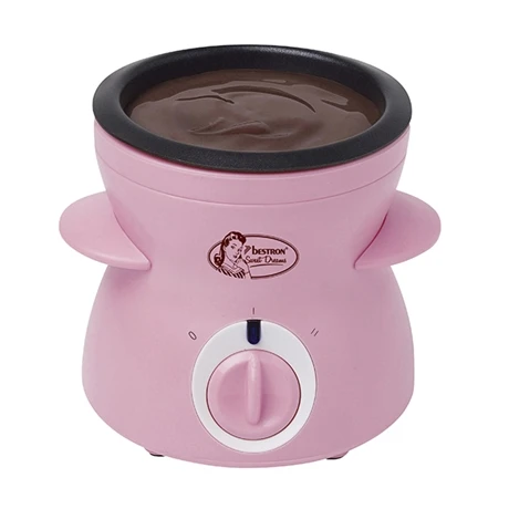 Bestron Fondue Au Chocolat Compact 25 W Sweet Dreams Rose 3 Bestron Fondue Au Chocolat Compact 25 W Sweet Dreams Rose