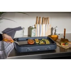 LIVOO Plancha Grill électrique DOC289 -Silikomart Cuisine Boutique 781048 1 1 Plancha grill electrique DOC289 Livoo
