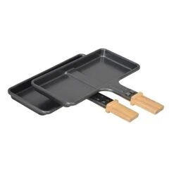 Set Appareils à Raclette Et à Fondue En Bois -Silikomart Cuisine Boutique 789021 2 1 Set appareils a raclette et a fondue en bois Kitchen Chef Professional