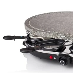 Princess Set Appareils à Raclette Avec Pierre à Cuire Et à Fondue 8 Personnes -Silikomart Cuisine Boutique 789022 2 1 Set appareils a raclette avec pierre a cuire et a fondue 8 personnes Princess